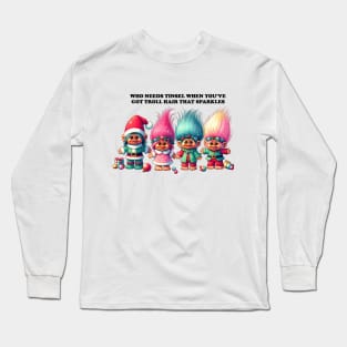 Merry Troll Christmas Long Sleeve T-Shirt